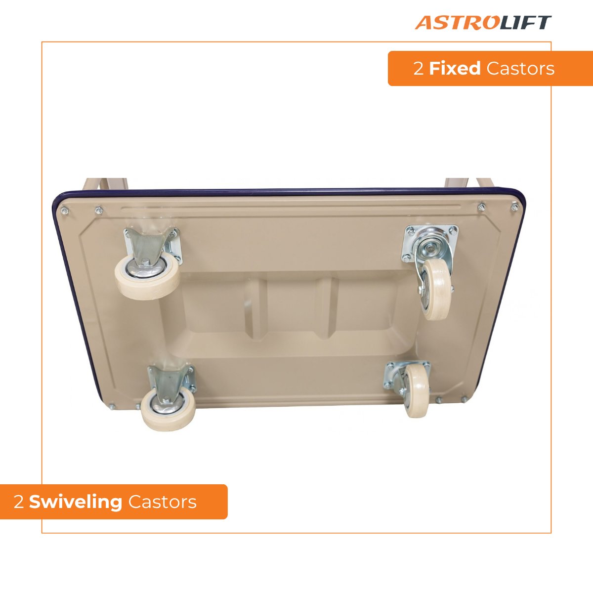 Buy Vinyl Deck Platform Trolley in Trolley from Astrolift NZ